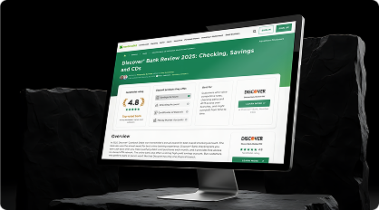 Interfaz de NerdWallet, proyecto de diseño de producto de Sparken (pantalla 1)