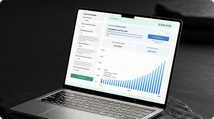 Interfaz de NerdWallet, proyecto de diseño de producto de Sparken (pantalla 2)
