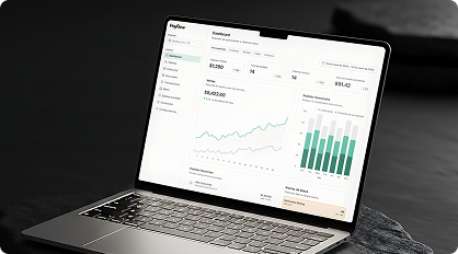 Interfaz de Payflow, proyecto de ingeniería y diseño de producto de Sparken (pantalla 2)